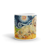 Doodle (golden) STARRY NIGHT Mug-15oz