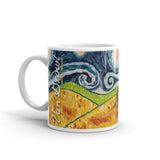 Labrador Retriever (chocolate) STARRY NIGHT Mug-15oz