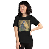 GREYHOUND T-SHIRT inspired by Gustav Klimt