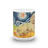 Doodle (golden) STARRY NIGHT Mug-15oz