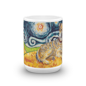 Border Terrier STARRY NIGHT Mug-15oz