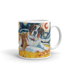 Saint Bernard STARRY NIGHT Mug-15oz