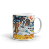 Saint Bernard STARRY NIGHT Mug-15oz