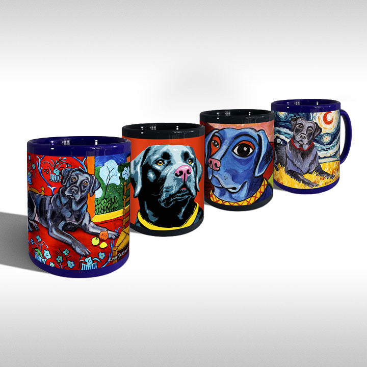 LABRADOR (BLACK) — MUG ART COLLECTION